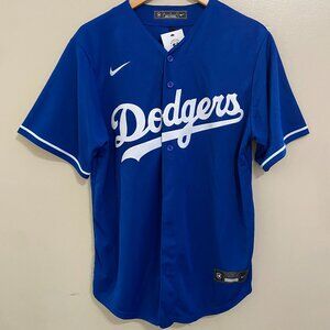 Nike MLB LA Dodgers Baseball Blue Jersey Men’s M Cody Bellinger #35 MLB NEW